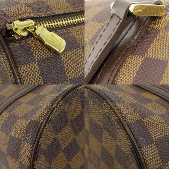 LOUIS VUITTON Brown Damier Canvas Papillon 26 Bag - Picture 9 of 11